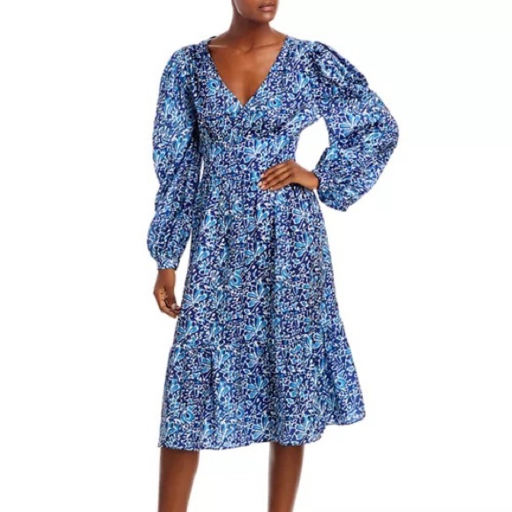 Aqua dress purchased from Bloomingdales in April 2023